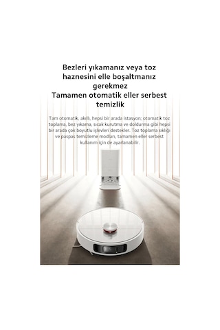 Xiaomi X10+ Robot Süpürge