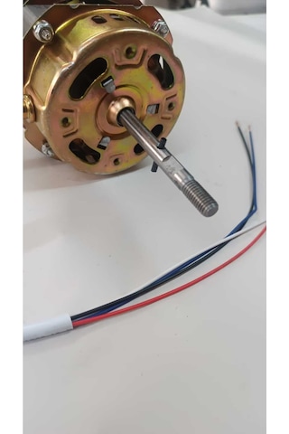 Cvs Vantilatör Motoru 50 Watt Ce Belgeli. Sarı Motor