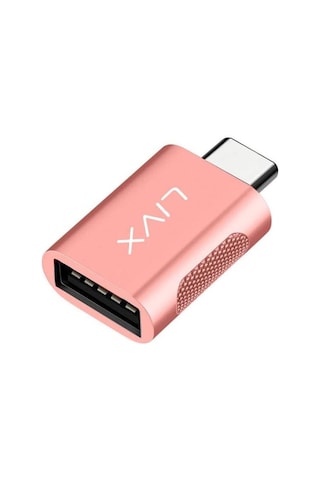 Livx Usb 3.0 To Type-c Çevirici Dönüştürücü Otg Adaptör Rose Gold Otgrg İkili Sku: Smg8690010631824