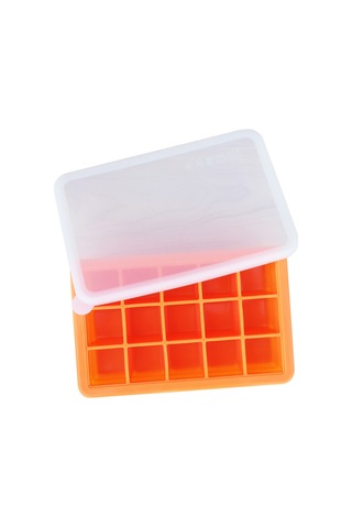 Kosona 15 Izgara Silikon Buzluk Kalıbı, Çıkarılabilir Kapaklı, Kolay Buz Çıkarımı, Yiyecek Dereceli, Ev Ve Restoran Kullanıma Uygun Çok Renkli