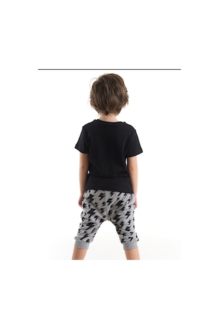 Cesur Ol Erkek Çocuk T-shirt Kapri Şort Takım