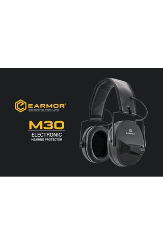 Opsmen Earmor Elektronik Atış Kulaklığı M30 Siyah