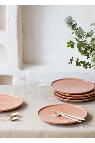 The Mia The Mia Noon Yemek Takımı 6 Kişilik Somon 31 Parça Somon