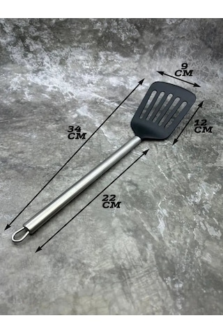 Kupart Naylon 32 Cm Mutfak Spatulası 149988289 Siyah