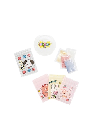 4in1 Dıy Squishy Yapım Seti - Kendin Yap Eğlenceli Sünger Figür Ve Hobi Oyuncak Seti