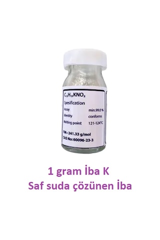Iba K ( Indol Bütirik Asit ) Ağaç Çelik Köklendirme Hormon 1 Gr