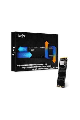 Izoly 512 GB 2500/2000 MB/S NVMe M.2 SSD