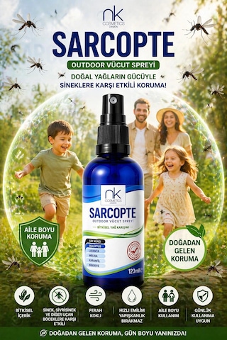 Doğal Sinek Kovucu Sprey 100 Ml Bitkisel Yağ Bazlı