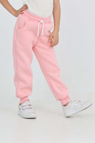 Toontoy Kız Çocuk Fiyonk Nakışlı Eşofman Alt Pembe