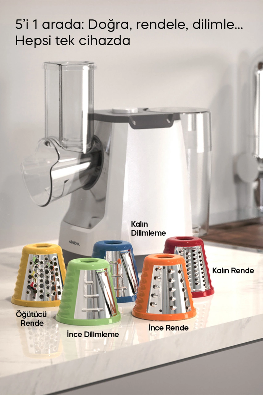 Sinbo SHB-7505 5'i 1 Arada Otomatik Doğrayıcı