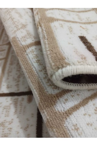 Spor Gri Renk Akrilik Leke Tutmaz Silinebilir Anti Bakteriyel Dört Mevsimlik Dokuma Taban Kesme Halı