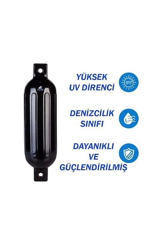 4plus G4 Siyah Tekne Usturmaçası 16,5 X 58,4 Drt 6 Adet
