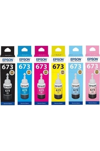 Epson 673 Mürekkep Seti L800,l805,l850,l1800