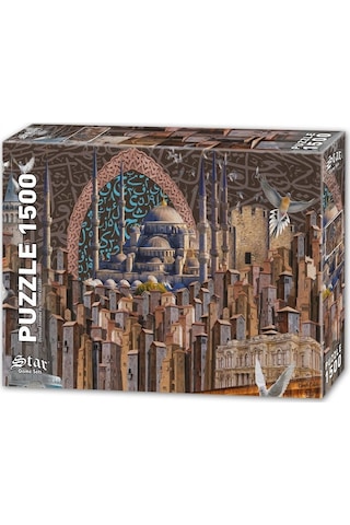 Star Puzzle 1500 Parça Adanmış İstanbul Puzzle
