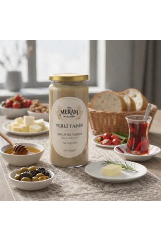 Meram Helva 1946 Yerli Taş Değirmen Tahin 450 G