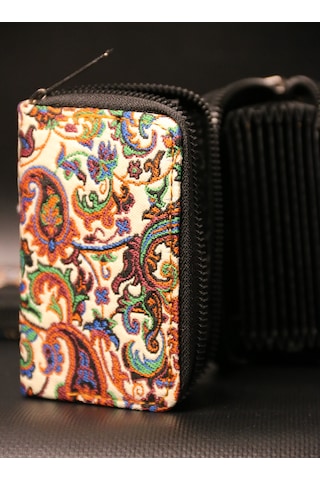 Pujiva Etnik Desen Akardion Terme Premium Kartlık Bej 7/11cm Bej