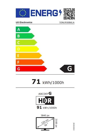 LG Nano 50NU900B6LA 4K Ultra HD 50" 127 Ekran Uydu Alıcılı WebOS Smart LED TV