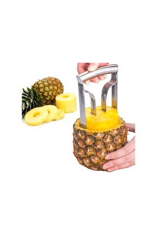 Stainless Steel Pineapple Knife Peeler Pineapple Core Remover, Size:pineapple Core Remover Diğer