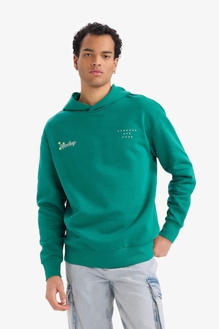 Defacto Rıck And Morty Boxy Fıt Kapüşonlu Baskılı Kalın Sweatshirt Kumaşı Sweatshirt F8136ax26spgn384 Yeşil-gn384