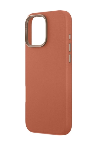 Apple Uyumlu iPhone 16 Pro Max Kılıf Lyden Serisi Deri Kaplama Magsafe Özellikli Magclick Premium Kılıf C