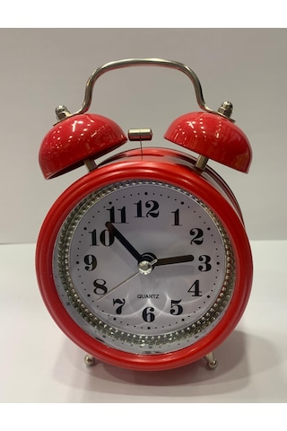 Alarmlı-Işıklı-Çalar-Masa Saati-Ramazan-Sahur-Kırmızı