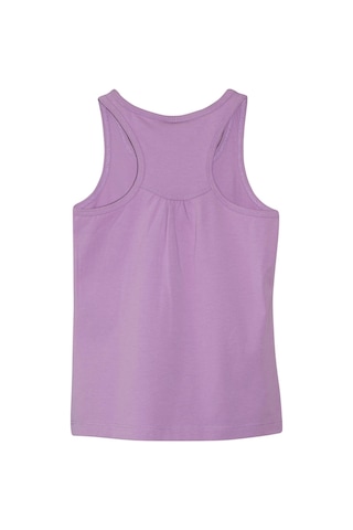 Lovetti Lila Kız Çocuk Arka Büzgülü Yüzücü Atlet Lila