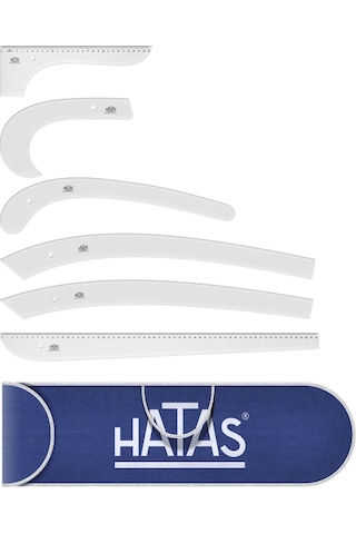 Hatas 02170 Riga Seti Çantalı Şeffaf