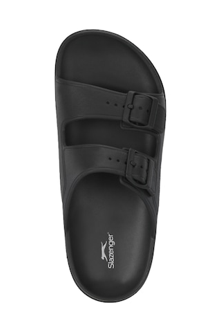 Slazenger Tremor I Erkek Siyah / Beyaz Terlik Siyah - Beyaz