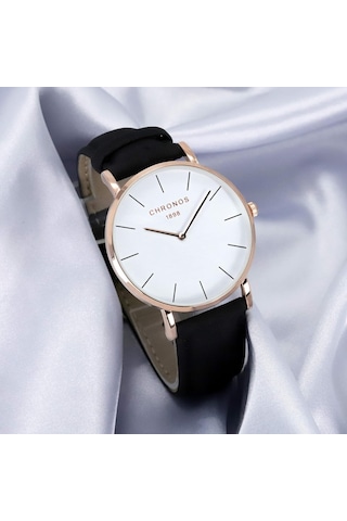 Kadınlar Ve Erkekler İçin Klasik Saatler Moda Kuvars Kol Saatleri C Diğer