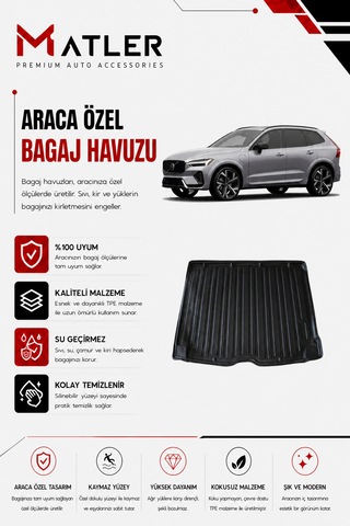 Volvo Xc60 2017 Model Bagaj Havuzu Volvo Xc60 2017 Model Bagaj Havuzu