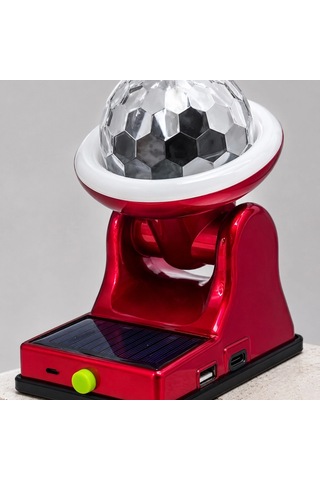 Taşınabilir Solar Rgb Led Parti Lambası Usb Şarjlı Dekoratif Aydınlatma