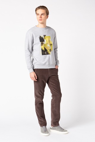 Vigoss Erkek Sweatshırt 62141-30034 - Gri