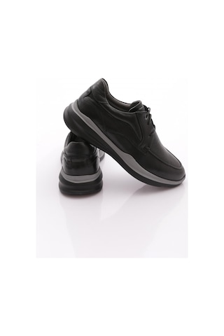 Dgn 5953 Erkek Bağcikli Sneakers Ayakkabi Siyah