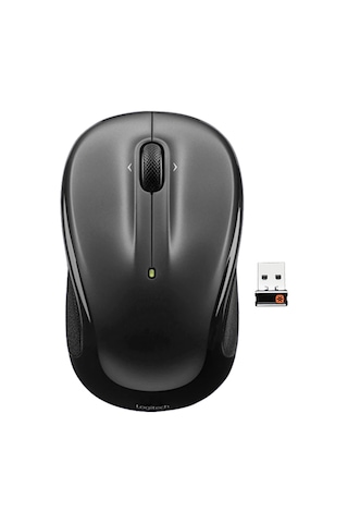 Logitech M325s Kablosuz Fareler 3 Düğmeler Usb Kablosuz Fare 1000 Dpı 2.4 Ghz Black M221