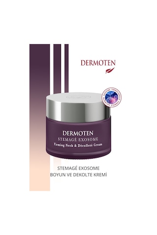 Dermoten Stemage Exosome Sıkılaştırıcı Boyun Ve Dekolte Kremi 50 Ml Neck And Decollete Cream
