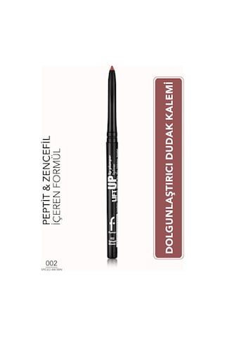 Flormar Lift Up Lip Plumper Lipliner Dolgunlaştırıcı Etkili & Uzun Süre Kalıcı Dudak Kalemi 002 Spıced Brown