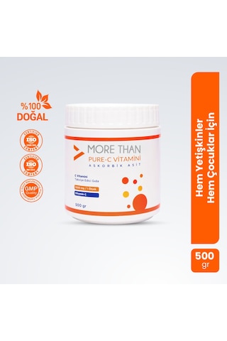Pure C Vitamini Ascorbic Acid 500 Gr