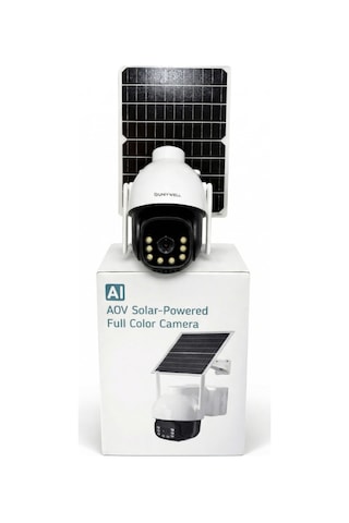Uniywell Avo 4 Mp Solar Panelli 4g Ve Esım Destekli Kablosuz Güvenlik Kamerası Internet Paketi + 64 Gb Sd Kart l