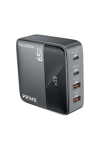 65w Masaüstü 4 Portlu Hızlı Şarj Cihazı İstasyonu 2xusb-a, 2xtype-c Giriş,1,5 Mt. Kablo