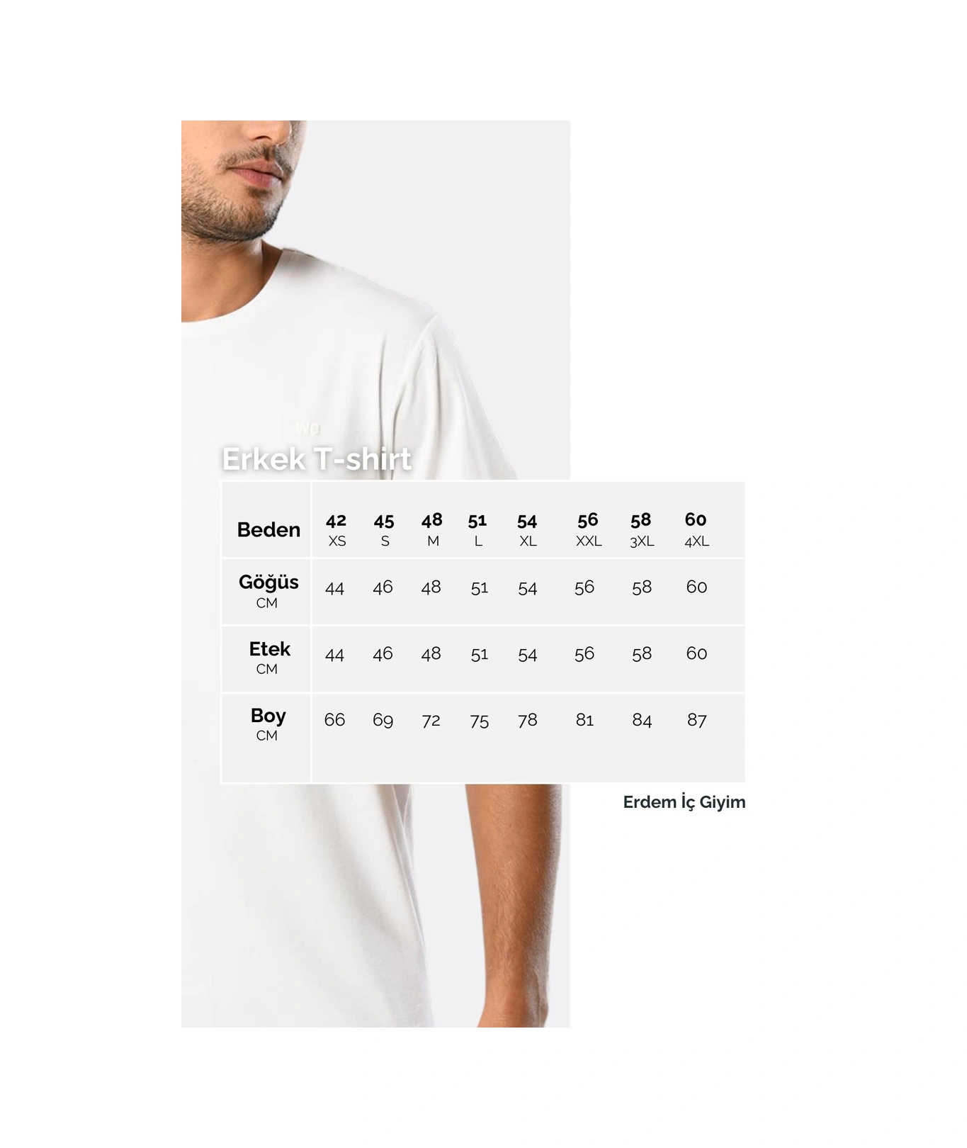 Erdem Ekru Termal İçlik Yarım Kol Fanila 1481 Ekru