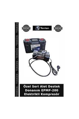 Özel Seri Alet Destek Donanım Epmp-200 Elektrikli Kompresör