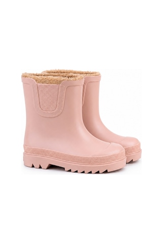 Igor Tokio Borreguito Kız Çocuk Kürklü Yağmur Çizmesi - Soft Pembe W10290-197