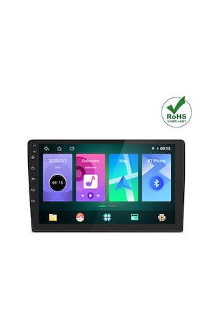 Reidan 10"inç Oto Araç Hd Ekran Carplay Dokunmatik Radyo Teyp Multimedya