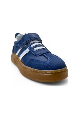 Tuğba Ortopedi 271 Çocuk Okul Öncesi Deri Sneaker Mavi