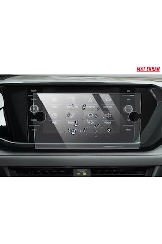 Volkswagen Tiguen 2022-2023 Navigasyon Ve Multimedya Uyumlu Mat Ekran Koruyucu