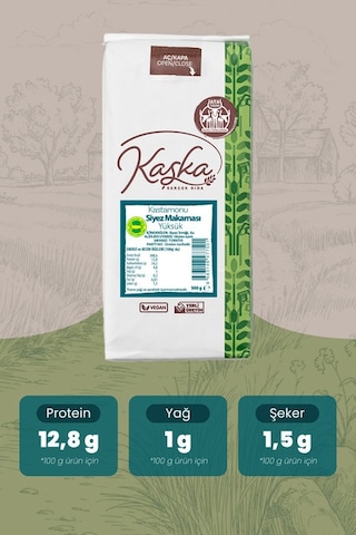 Kaşka Siyez Makarna Yüksük 500 G
