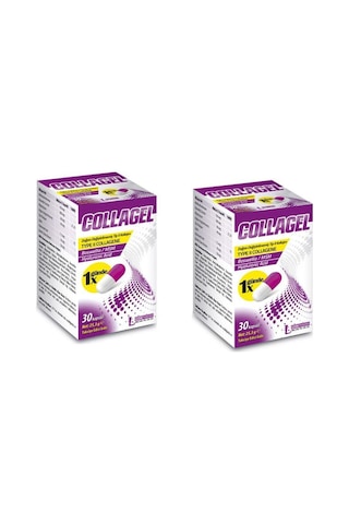 Ledapharma Collagel - Type Ii Collagene 30 Kapsül 2'Li Paket