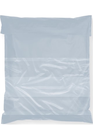 Baskısız Cepli Gri Kargo Poşeti 24x30+5 Cm - 100 Adet