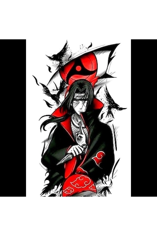 Anime İtachi Beyaz Porselen Kupa Bardak