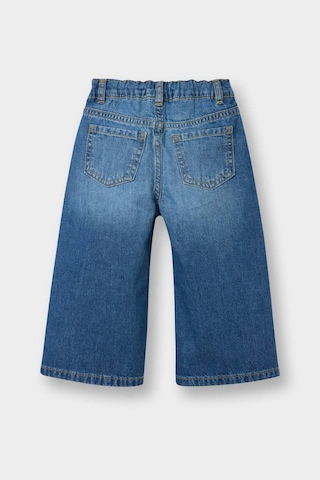 Defacto Wıde Leg Standart Paça Pantolon Kız Bebek D7886a526spnm28 Mavi-nm28